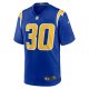 Men's Los Angeles Chargers Austin Ekeler Nike Royal Game Jersey