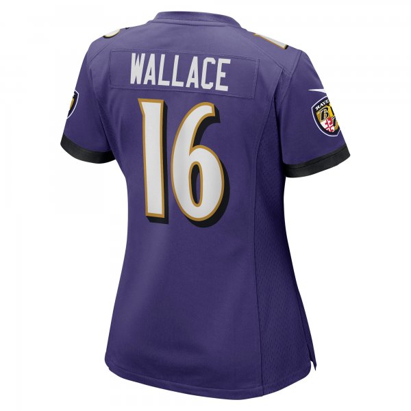 Women's Baltimore Ravens Tylan Wallace Nike Purple Game Jersey