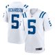 Men's Indianapolis Colts #5 Anthony Richardson White 2023 NFL Draft Limited Jersey