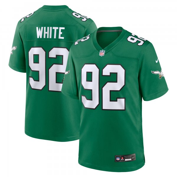 Men's Philadelphia Eagles Reggie White Nike Kelly Green Alternate Game Jersey