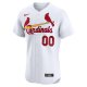 Men's St. Louis Cardinals Nike White Home Elite Pick-A-Player Retired Roster Jersey