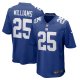 Men's New York Giants Rodarius Williams Nike Royal Game Player Jersey