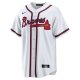 Men's Atlanta Braves Fred McGriff Nike White 2023 Hall of Fame Inline Replica Jersey