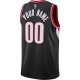 Men's Portland Trail Blazers Nike Black 2021/22 Diamond Swingman Custom Jersey - Icon Edition