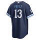 Men's Kansas City Royals Salvador Perez Nike Navy City Connect Replica Player Jersey