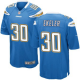 Men's Nike Los Angeles Chargers #30 Austin Ekeler Game Blue Powder Alternate NFL Jersey