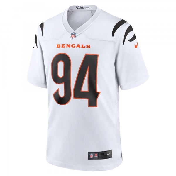 Men's Cincinnati Bengals Sam Hubbard Nike White  Game Jersey