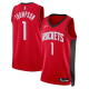 Men's Houston Rockets #1 Amen Thompson Nike Icon Edition Swingman 2023 NBA Draft Red Jersey