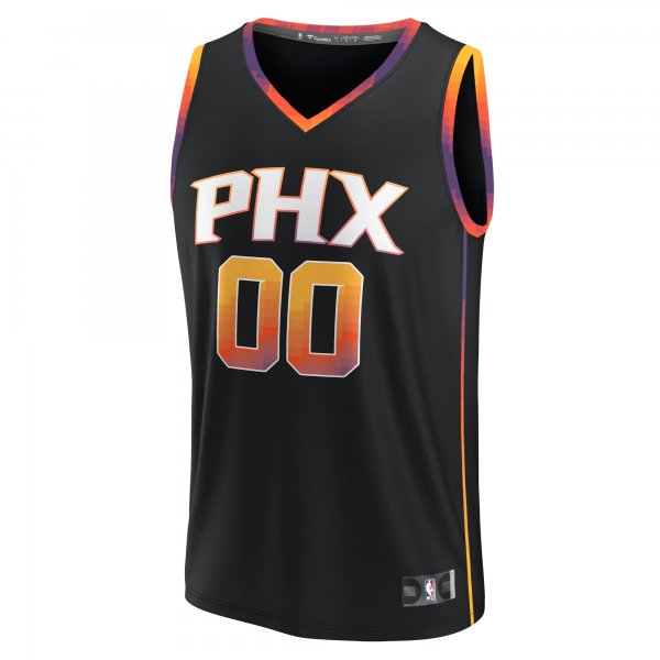 Youth Phoenix Suns  Fanatics Black Fast Break Replica Custom Jersey - Statement Edition