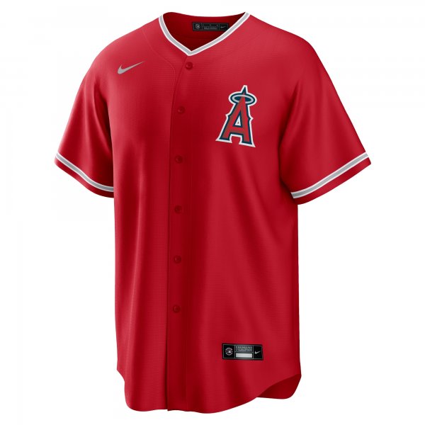 Men's Los Angeles Angels Noah Syndergaard Nike Red Alternate Replica Player Jersey