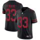 Men's Nike San Francisco 49ers #33 Roger Craig Limited Alternate Black NFL Vapor Untouchable Jersey