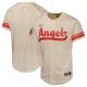 Youth Los Angeles Angels  Nike Cream City Connect Limited Jersey