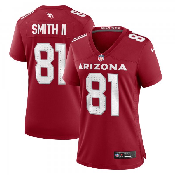 Women's Arizona Cardinals Jeff Smith II Nike  Cardinal  Game Jersey