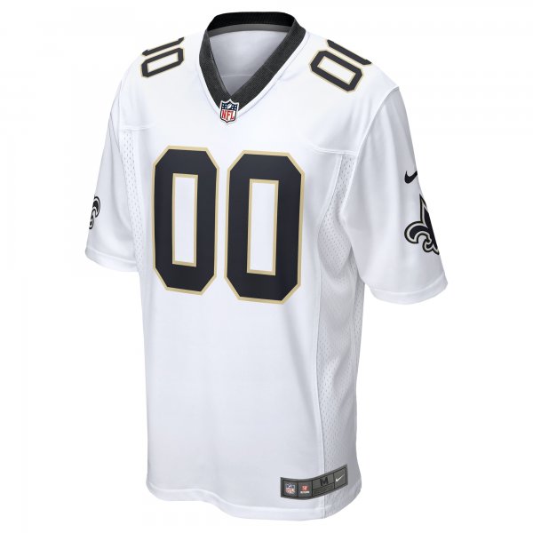 Men's New Orleans Saints Spencer Rattler Nike White 2024 NFL Draft Game Player Jersey