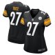 Women's Pittsburgh Steelers Cory Trice Nike  Black  Game Jersey