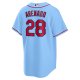 Men's St. Louis Cardinals Nolan Arenado Nike Light Blue Alternate Official Replica Player Jersey