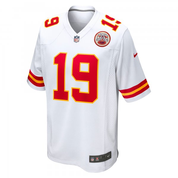 Men's Kansas City Chiefs Kadarius Toney Nike White  Game Jersey