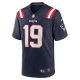 Men's New England Patriots Trace McSorley Nike Navy Game Player Jersey