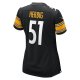 Women's Pittsburgh Steelers Nick Herbig Nike  Black  Game Jersey