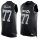 Nike Las Vegas Raiders #77 Lyle Alzado Black Team Color Men's Stitched NFL Limited Tank Top Jersey