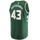 Men's Milwaukee Bucks Thanasis Antetokounmpo Fanatics Hunter Green Fast Break Replica Player Jersey - Icon Edition