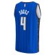 Men's Orlando Magic Jalen Suggs Fanatics Blue Fast Break Replica Player Jersey - Statement Edition