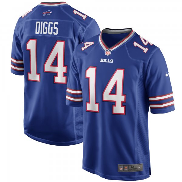 Men's Buffalo Bills Stefon Diggs Nike Royal Game Player Jersey