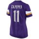 Women's Minnesota Vikings Daunte Culpepper Nike Purple Game Retired Player Jersey