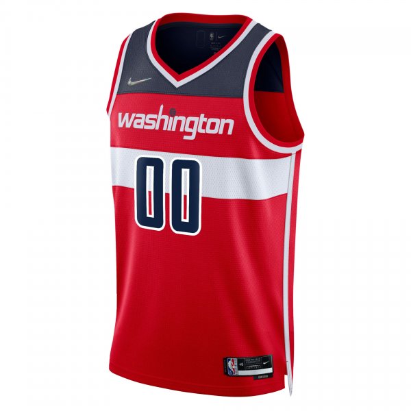 Men's Washington Wizards Nike Red 2021/22 Diamond Swingman Custom Jersey - Icon Edition