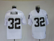 Men's Mitchell And Ness Las Vegas Raiders Marcus Allen #32 Stitched White NFL Jersey