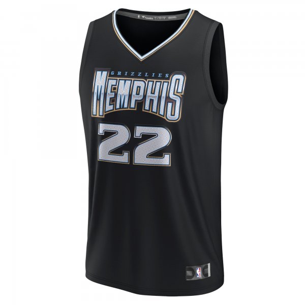 Men's Memphis Grizzlies Desmond Bane Fanatics Black Fastbreak Jersey - City Edition