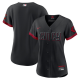 Women's Cincinnati Reds  Nike Black 2023 City Connect Cool Base Jersey