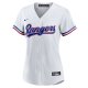 Women's Texas Rangers Nike White Home Replica Team Jersey