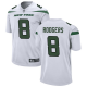 Youth New York Jets Nike #8 Aaron Rodgers White Jersey