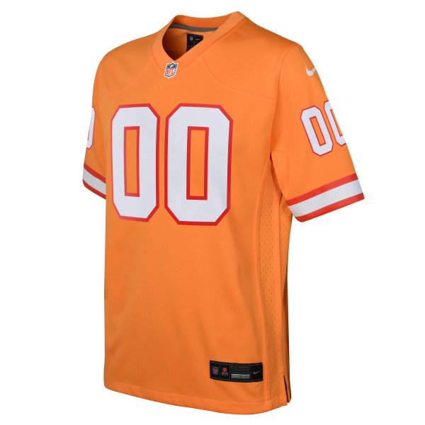 Youth Tampa Bay Buccaneers Nike Orange Custom Throwback Game Jersey