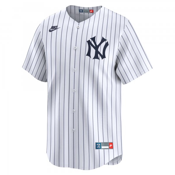 Men's New York Yankees Nike White Cooperstown Collection Limited Jersey