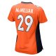 Women's Denver Broncos JaQuan McMillian Nike  Orange Team Game Jersey