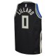 Youth Milwaukee Bucks Damian Lillard Jordan Brand Black Swingman Jersey - Statement Edition