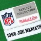 Men's New York Jets Joe Namath Mitchell & Ness Green Retired Player Legacy Replica Jersey