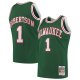 Men's Milwaukee Bucks Oscar Robertson Mitchell & Ness Green 1971/72 Hardwood Classics Swingman Jersey