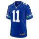 Men's Seattle Seahawks Jaxon Smith-Njigba Nike Royal Throwback Player Game Jersey