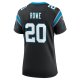 Women's Carolina Panthers Eric Rowe Nike Black Team Game Jersey