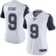 Nike Dallas Cowboys #9 Tony Romo White Women's Stitched NFL Limited Rush Jersey