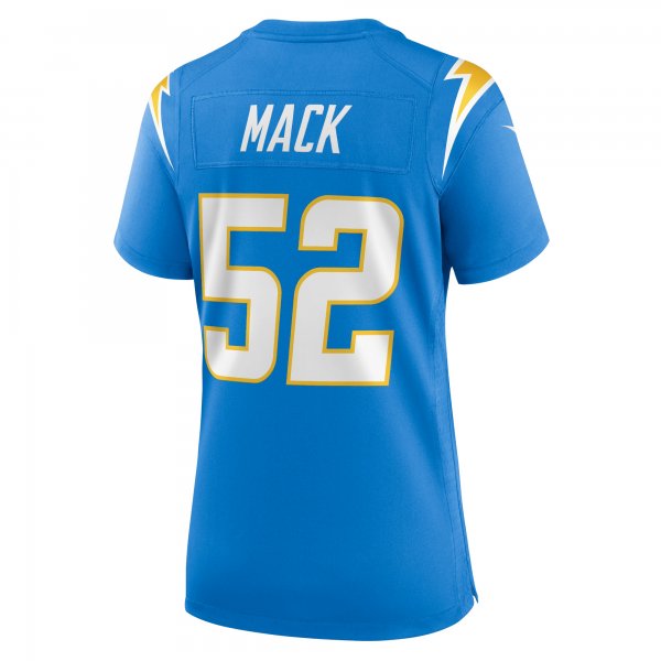 Women's Los Angeles Chargers Khalil Mack Nike Powder Blue Player Jersey