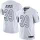 Men's Nike Las Vegas Raiders #39 Nate Hobbs White Color Rush Limited White NFL Jersey