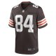 Men's Cleveland Browns Jordan Akins Nike Brown Game Player Jersey