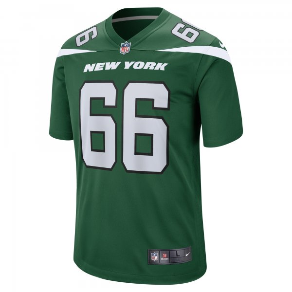 Men's New York Jets Joe Tippmann Nike Gotham Green  Game Jersey