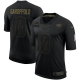 Men's San Francisco 49ers Jimmy Garoppolo Nike Black 2020 Salute To Service Limited Jersey