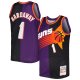 Men's Phoenix Suns Penny Hardaway Mitchell & Ness Purple/Black Hardwood Classics 1999/00 Split Swingman Jersey