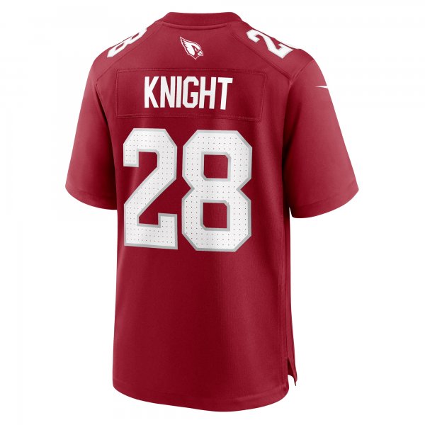 Men's Arizona Cardinals Qwuantrezz Knight Nike  Cardinal  Game Jersey